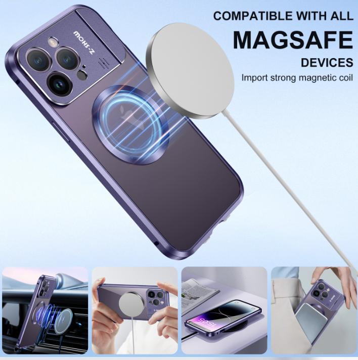 Ốp lưng MagSafe iPhone 15 (Pro / Plus/ Pro Max) Cao Cấp AP091