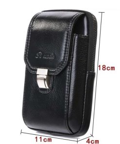 Bao Da Điện Thoại Đeo Hông Da Thật Thương Hiệu Pi UnCle IP061