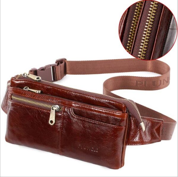 Túi Bao Tử Đeo Ngang Hông Da Bò Đẹp IP004