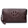 Túi Clutch Nam Cầm Tay Hàng Hiệu Da Bò Dập Vân Cá Sấu VD039