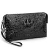 Túi Clutch Nam Cầm Tay Hàng Hiệu Da Bò Dập Vân Cá Sấu VD039