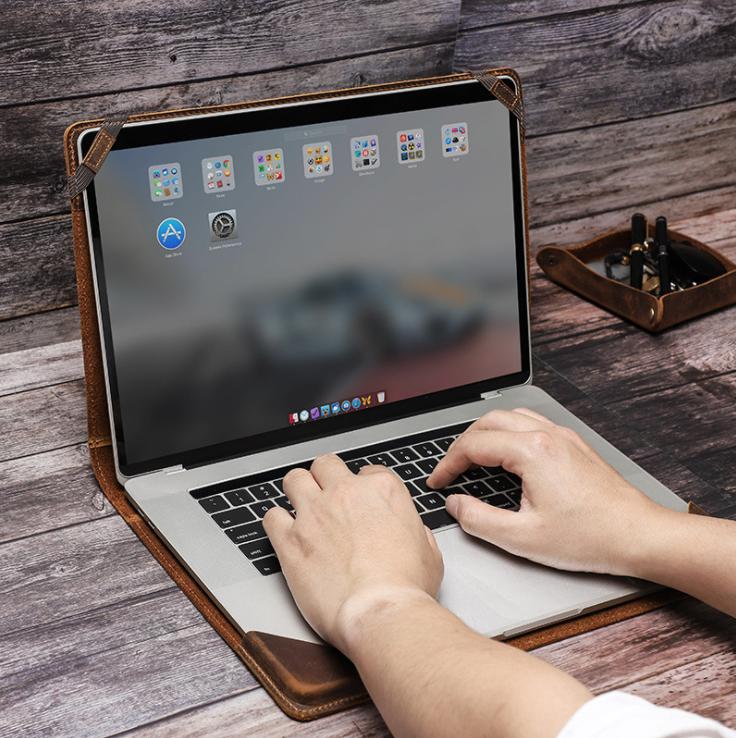 Bao Da MacBook Pro 15.4 Da Thật MB001