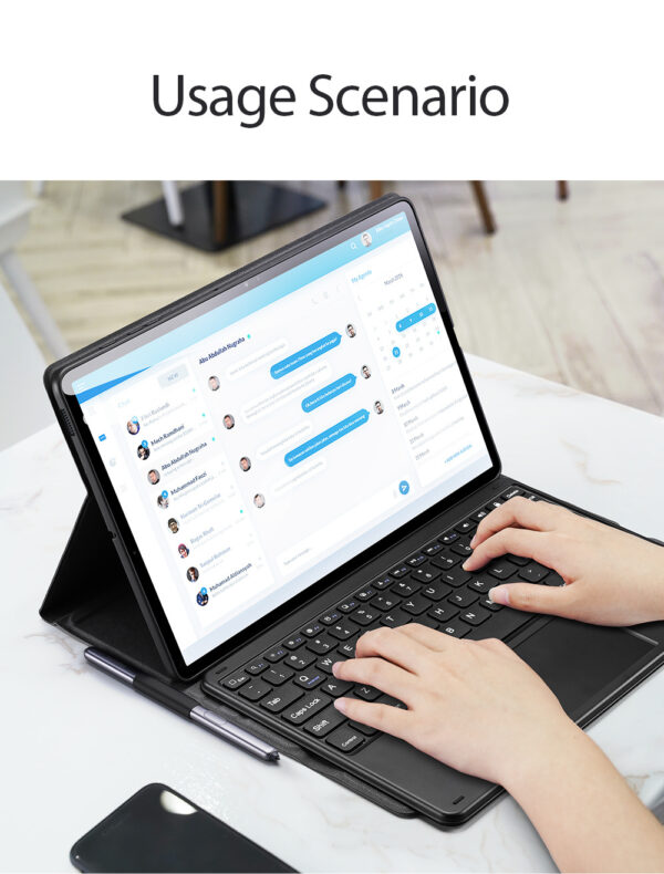 Bao Da Bàn Phím Tab S7 Plus/S8 Plus/S7 FE SS030
