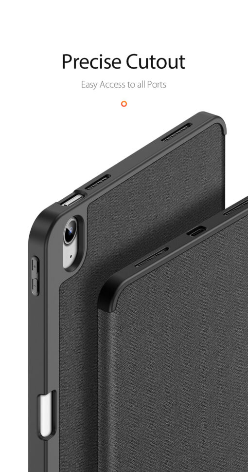Bao Da Ipad Gen 10 2022 10.9 Inch Có Ngăn Đựng Bút AP070