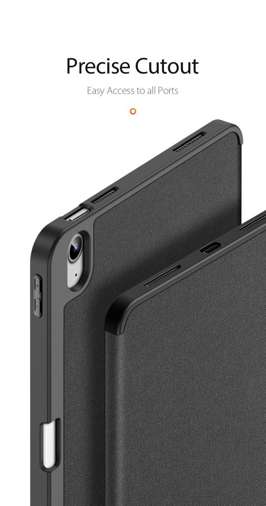 Bao Da Ipad Gen 10 2022 10.9 Inch Có Ngăn Đựng Bút AP070