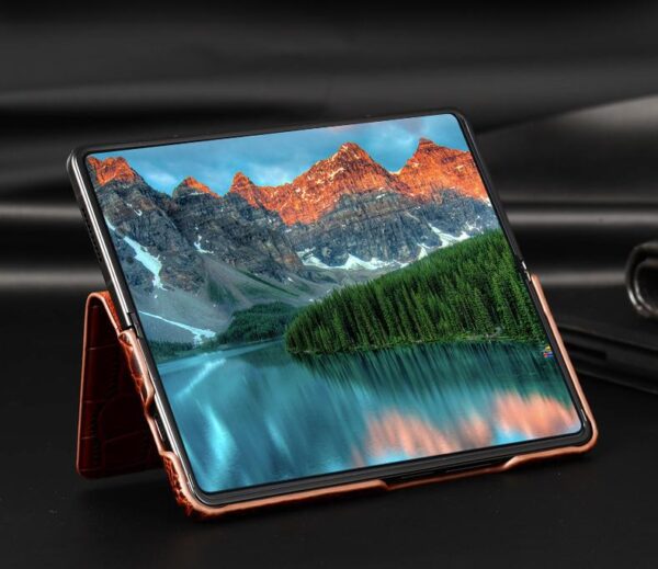 Bao Da Galaxy Z Fold 4 Da Thật Cao Cấp SS052