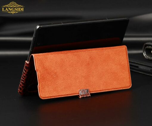 Bao Da Galaxy Z Fold 4 Da Thật Cao Cấp SS052