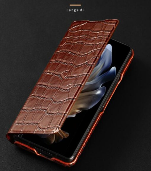 Bao Da Galaxy Z Fold 4 Da Thật Cao Cấp SS052