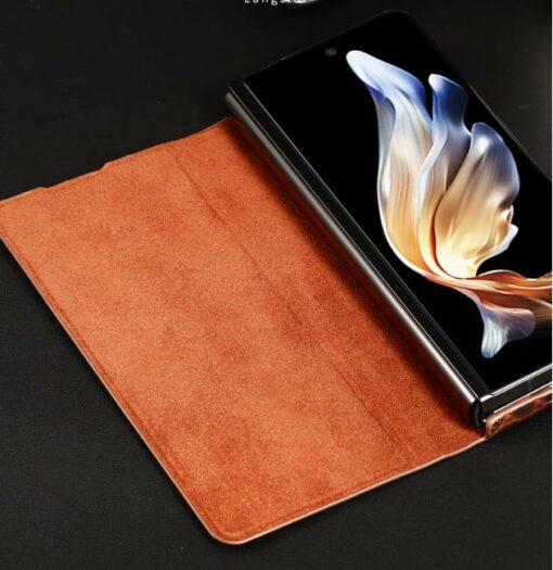 Bao Da Galaxy Z Fold 4 Da Thật Cao Cấp SS052