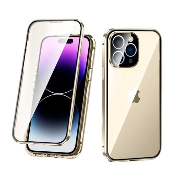 Ốp Lưng 2 Mặt Iphone 14 (Pro/ Plus/ Pro Max) Chống Nhìn Trộm AP076