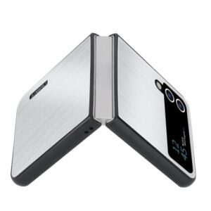 Ốp Lưng Galaxy Z Flip 4 Mặt Kim Loại SS064