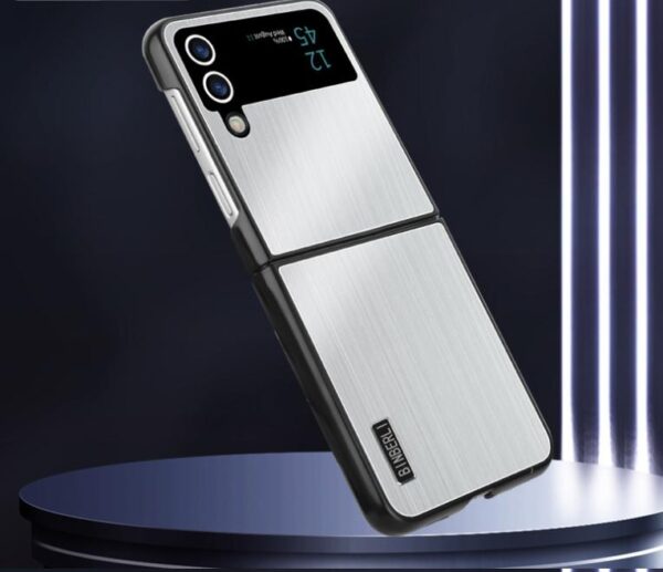 Ốp Lưng Galaxy Z Flip 4 Mặt Kim Loại SS064