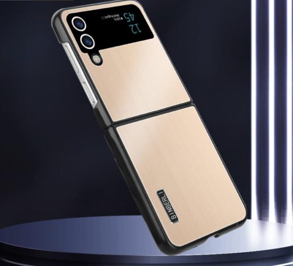 Ốp Lưng Galaxy Z Flip 4 Mặt Kim Loại SS064