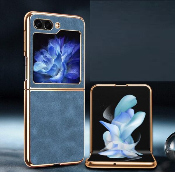 Ốp Lưng Da Thật Galaxy Z Flip 5 Đẹp SS090