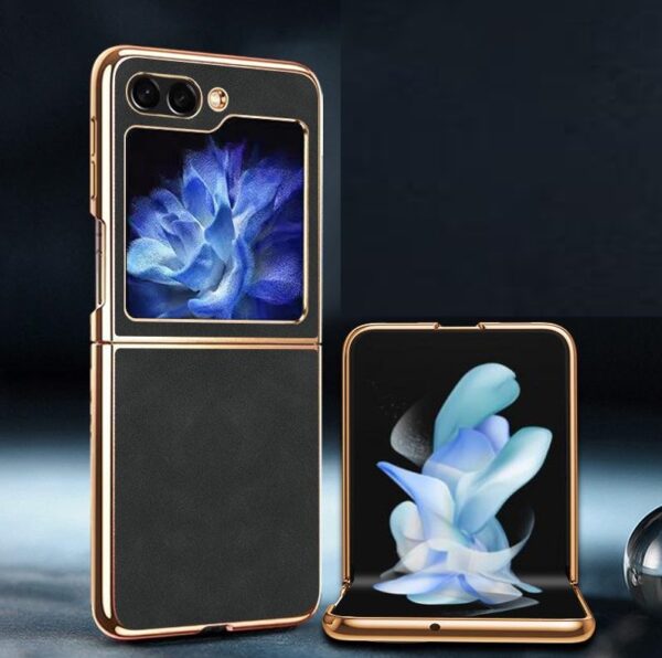 Ốp Lưng Da Thật Galaxy Z Flip 5 Đẹp SS090