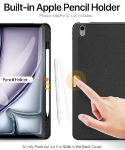 Bao Da Ipad Air 6 13 inch M2 2024 Có Khe Đựng Bút AP094