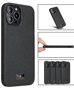 Ốp Lưng Da Thật Iphone 15 (Pro/ Plus/ Pro Max) Da Thật AP096
