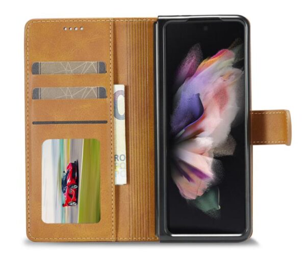 Bao Da Galaxy Z Fold 5 Có Ngăn Đựng Thẻ SS102