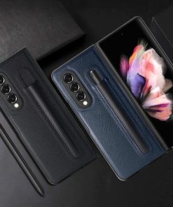 Ốp Lưng Galaxy Z Fold 5 Có Khe Đựng Bút Spen SS106