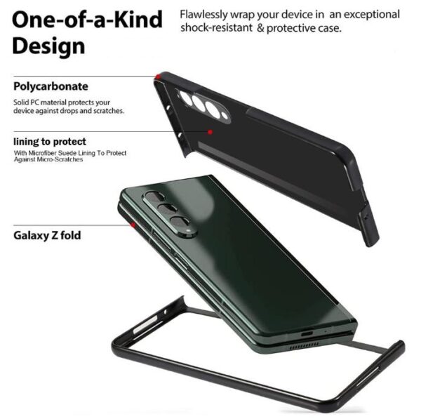 Ốp Lưng Galaxy Z Fold 5 Có Khe Đựng Bút Spen SS106