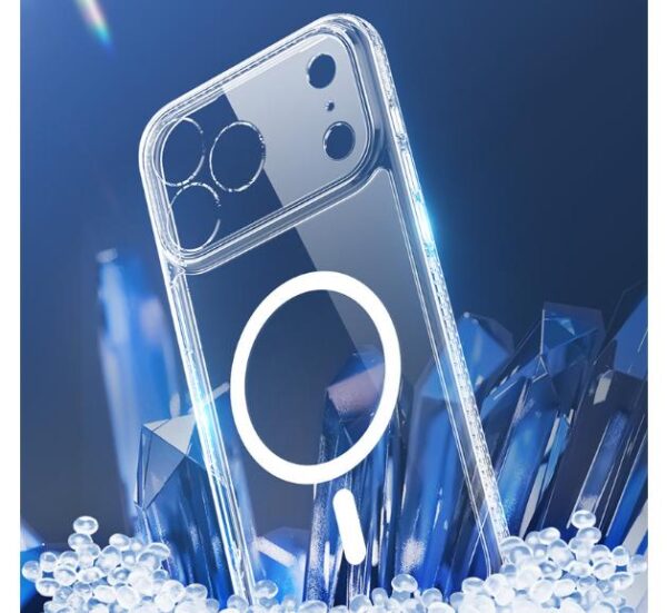 Ốp Lưng MagSafe Trong Suốt Không Ố Vàng Iphone 17 Promax AP122