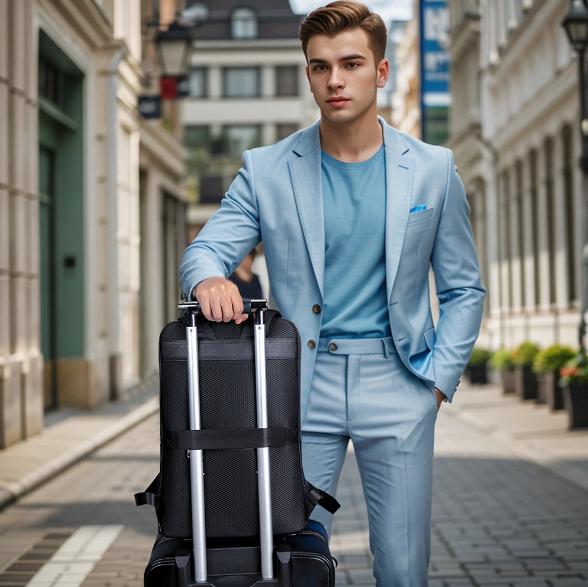 Balo Da Thật Đựng Laptop đi làm BL025