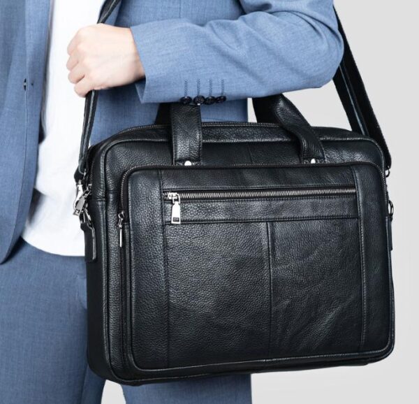 Túi Xách Nam Công Sở Da Thật Đựng Laptop 16 Inch Đi Làm PL056