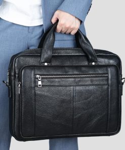 Túi Xách Nam Công Sở Da Thật Đựng Laptop 16 Inch Đi Làm PL056