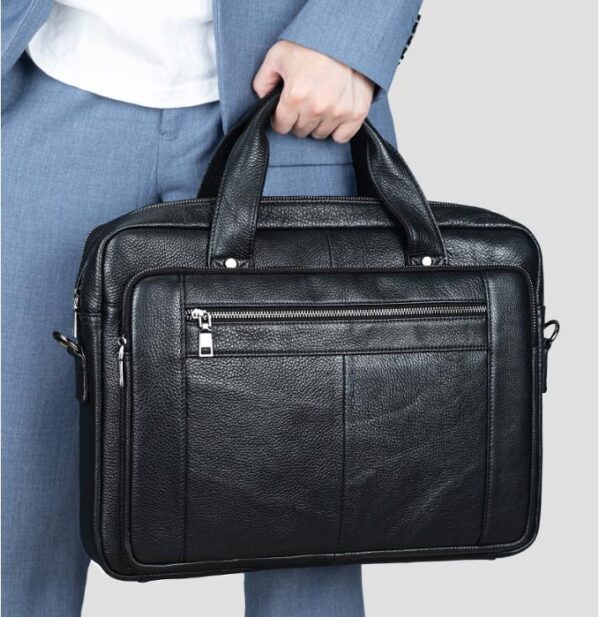 Túi Xách Nam Công Sở Da Thật Đựng Laptop 16 Inch Đi Làm PL056